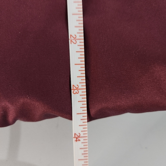 J Jill Burgundy Puffer Vest, Size Meduim - Picture 7 of 8